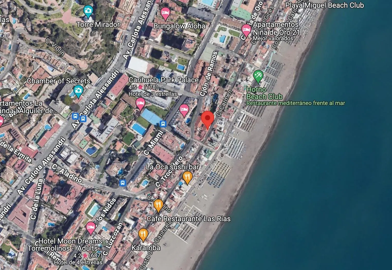 Sunstay Dream Loft Carihuela Beach Torremolinos 0*,